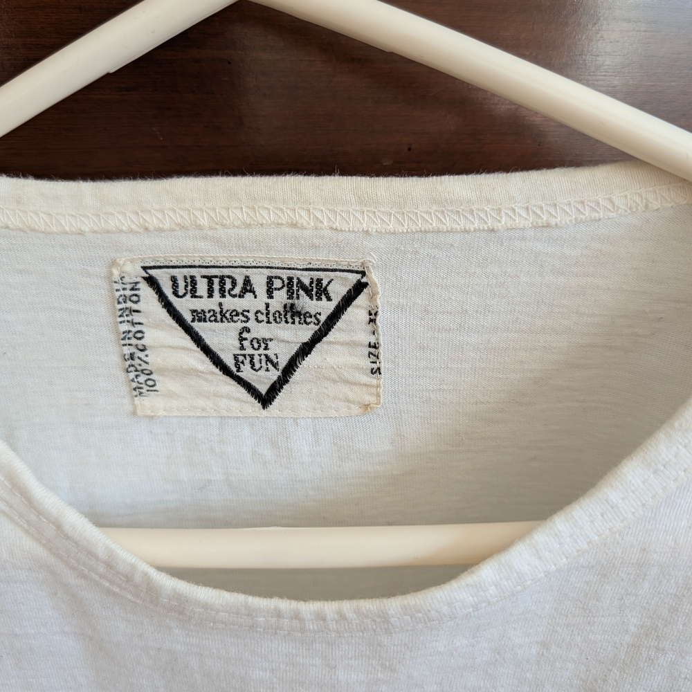 Ultra Pink Crisp's Burger Corner Tee - Red, Black, White - Picture 4 of 5